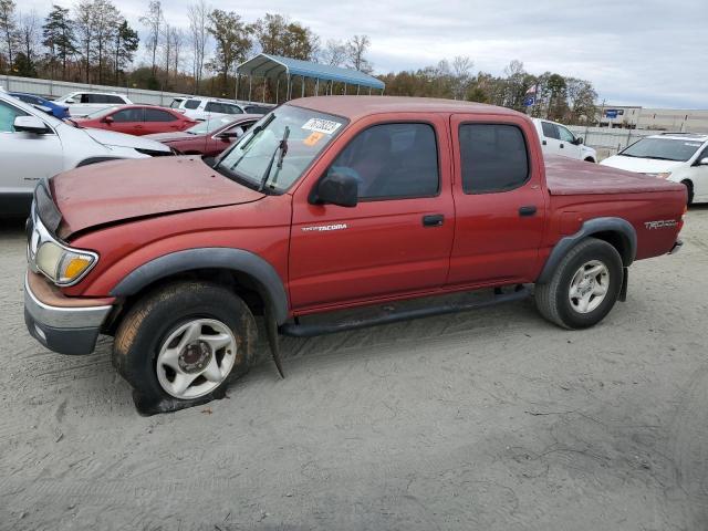 5TEGN92NX4Z423302 - 2004 TOYOTA TACOMA DOUBLE CAB PRERUNNER RED photo 1
