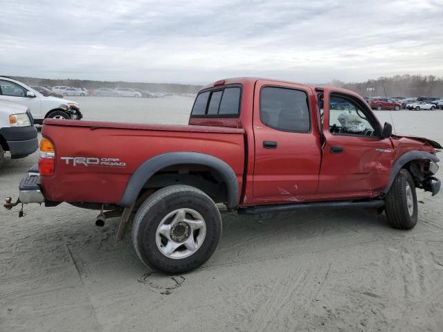 5TEGN92NX4Z423302 - 2004 TOYOTA TACOMA DOUBLE CAB PRERUNNER RED photo 3