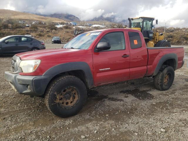 5TFUX4EN4DX017986 - 2013 TOYOTA TACOMA ACCESS CAB RED photo 1