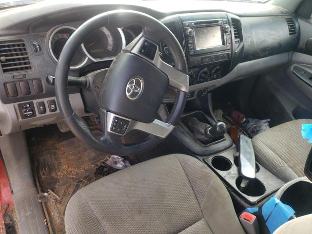 5TFUX4EN4DX017986 - 2013 TOYOTA TACOMA ACCESS CAB RED photo 8
