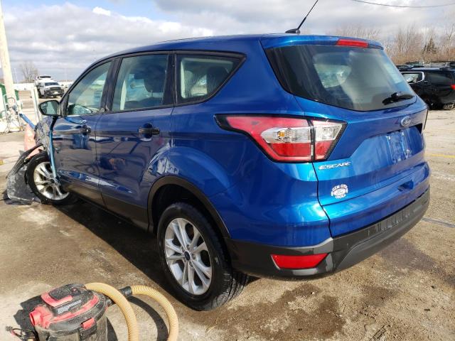 1FMCU0F74JUA51786 - 2018 FORD ESCAPE S BLUE photo 2