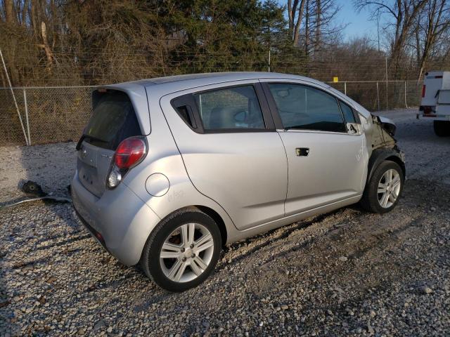 KL8CD6S99EC484491 - 2014 CHEVROLET SPARK 1LT SILVER photo 3