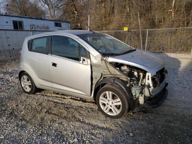 KL8CD6S99EC484491 - 2014 CHEVROLET SPARK 1LT SILVER photo 4