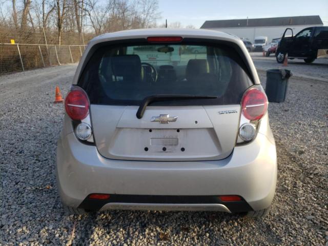 KL8CD6S99EC484491 - 2014 CHEVROLET SPARK 1LT SILVER photo 6