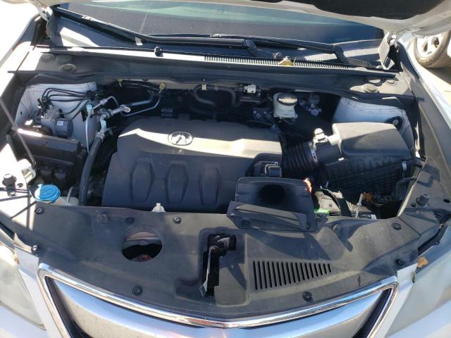 5J8TB4H37FL001765 - 2015 ACURA RDX WHITE photo 12