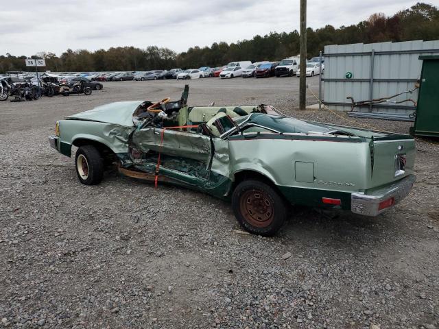 1GCCW80J5BD459605 - 1981 CHEVROLET EL CAMINO GREEN photo 2