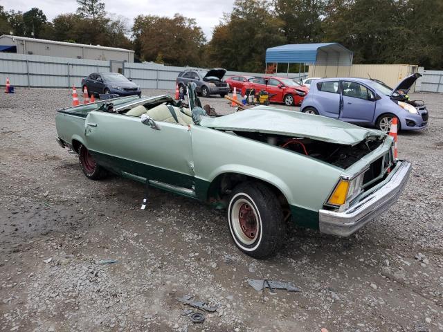 1GCCW80J5BD459605 - 1981 CHEVROLET EL CAMINO GREEN photo 4