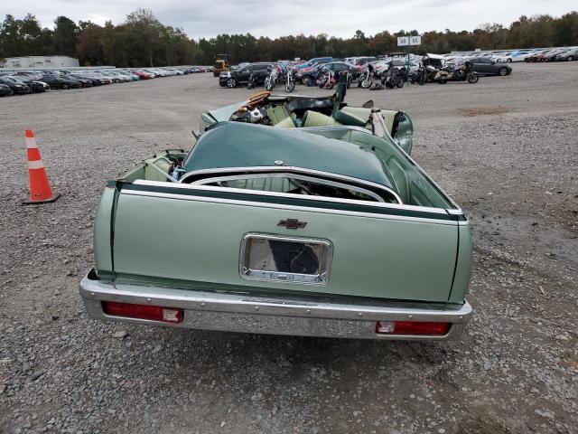 1GCCW80J5BD459605 - 1981 CHEVROLET EL CAMINO GREEN photo 6