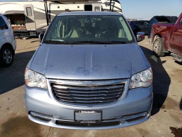 2C4RC1CG5GR200059 - 2016 CHRYSLER TOWN & CNT TOURING L BLUE photo 5