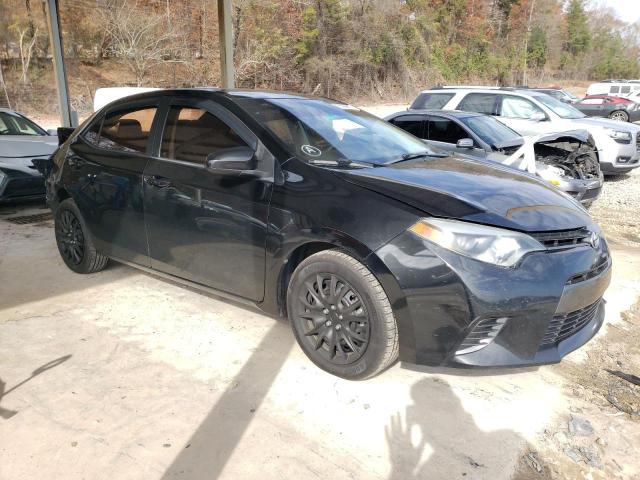 2T1BURHE3FC261123 - 2015 TOYOTA COROLLA L BLACK photo 4