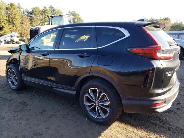 5J6RW2H54MA014379 - 2021 HONDA CR-V EX BLACK photo 2