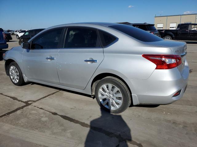 3N1AB7AP6KY455059 - 2019 NISSAN SENTRA S SILVER photo 2