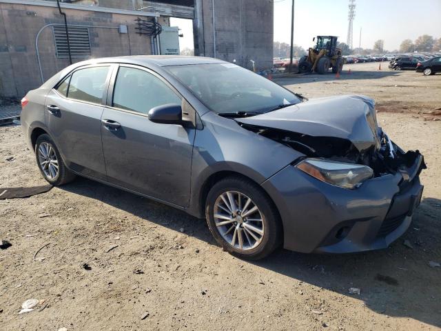 2T1BURHE2EC034066 - 2014 TOYOTA COROLLA L GRAY photo 4