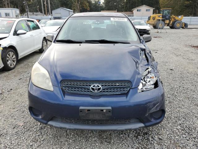 2T1KR32E06C587775 - 2006 TOYOTA COROLLA MA XR BLUE photo 5