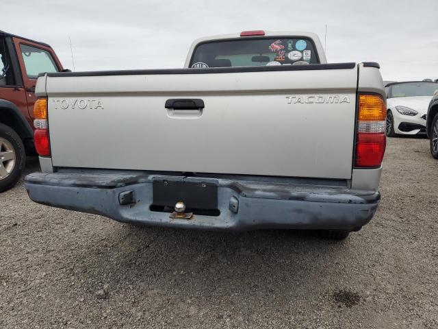 5TENL42NX3Z231098 - 2003 TOYOTA TACOMA SILVER photo 6