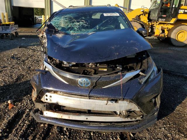 5TDDRKEC6MS014106 - 2021 TOYOTA SIENNA XSE BLUE photo 5