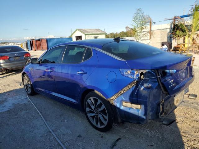 5XXGR4A64FG393622 - 2015 KIA OPTIMA SX BLUE photo 2