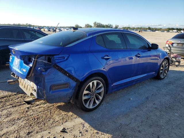 5XXGR4A64FG393622 - 2015 KIA OPTIMA SX BLUE photo 3