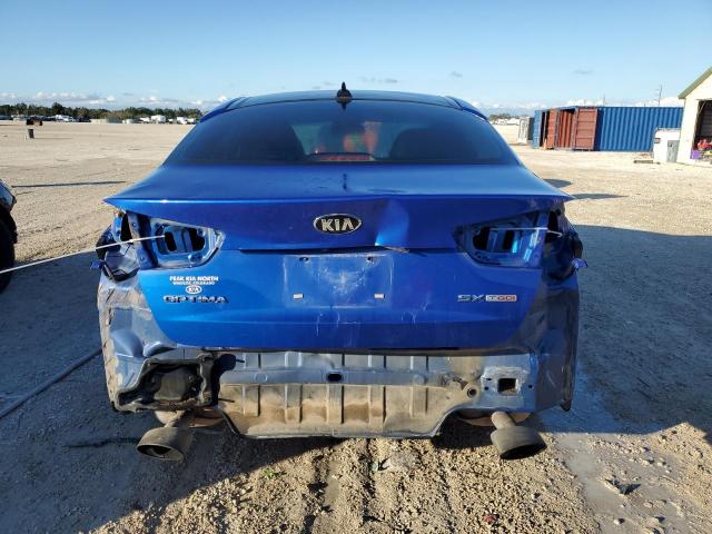 5XXGR4A64FG393622 - 2015 KIA OPTIMA SX BLUE photo 6