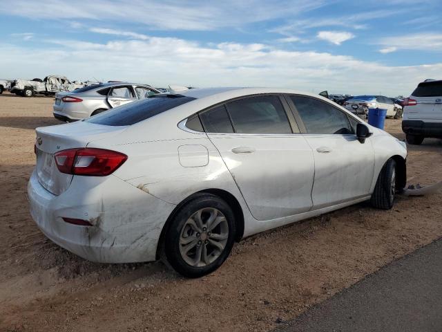 1G1BE5SM3K7132874 - 2019 CHEVROLET CRUZE LT WHITE photo 3