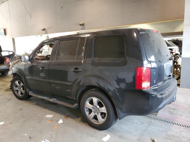 5FNYF4H57CB007686 - 2012 HONDA PILOT EXL BLACK photo 2