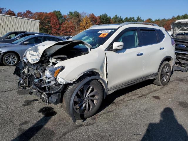 5N1AT2MV3GC882184 - 2016 NISSAN ROGUE S WHITE photo 1