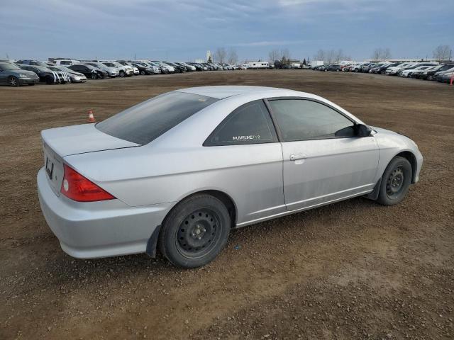 1HGEM22505L813926 - 2005 HONDA CIVIC LX SILVER photo 3