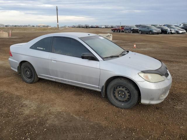 1HGEM22505L813926 - 2005 HONDA CIVIC LX SILVER photo 4