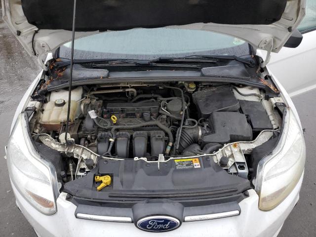 1FADP3E25DL125093 - 2013 FORD FOCUS S WHITE photo 11