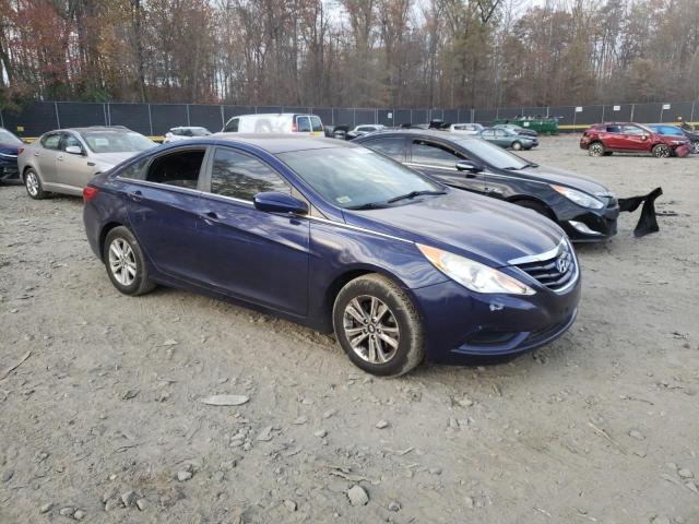 5NPEB4AC1CH323898 - 2012 HYUNDAI SONATA GLS BLUE photo 4