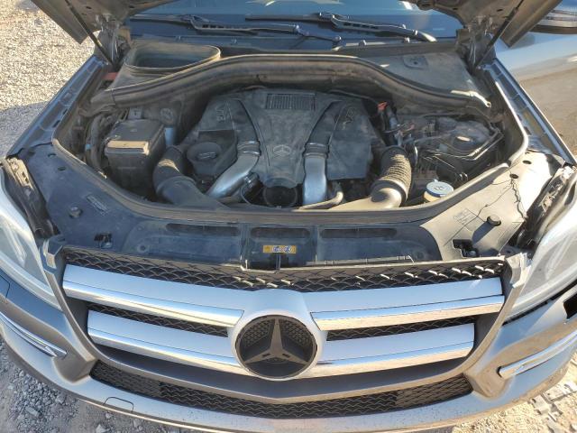 4JGDF7CE2EA319963 - 2014 MERCEDES-BENZ GL 450 4MATIC SILVER photo 11