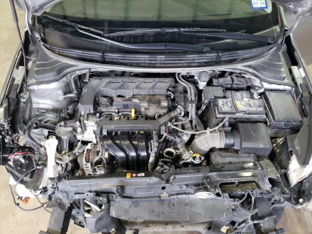 3KPA24AD1NE435325 - 2022 KIA RIO LX SILVER photo 11