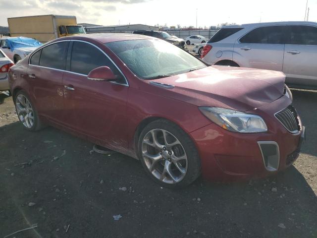 2G4GV5GV3C9213917 - 2012 BUICK REGAL GS BURGUNDY photo 4