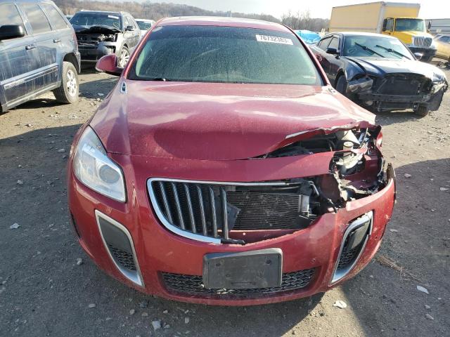 2G4GV5GV3C9213917 - 2012 BUICK REGAL GS BURGUNDY photo 5