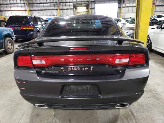 2C3CDXBGXDH591528 - 2013 DODGE CHARGER SE GRAY photo 6