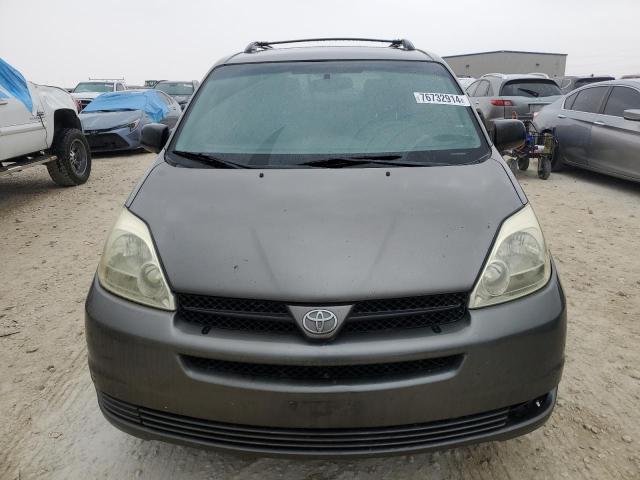 5TDZA23C74S128373 - 2004 TOYOTA SIENNA CE CHARCOAL photo 5