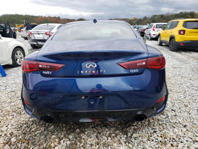 JN1EV7EK2HM362672 - 2017 INFINITI Q60 PREMIUM BLUE photo 6