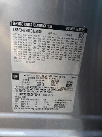 LRBFX4SX5LD079040 - 2020 BUICK ENVISION PREMIUM II Boz foto 13