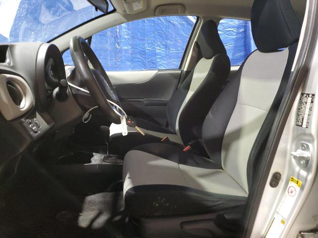 JTDKTUD36DD554234 - 2013 TOYOTA YARIS SILVER photo 7