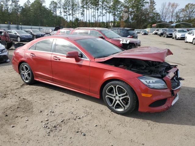 WDDLJ6HB0FA157748 - 2015 MERCEDES-BENZ CLS 400 4MATIC RED photo 4