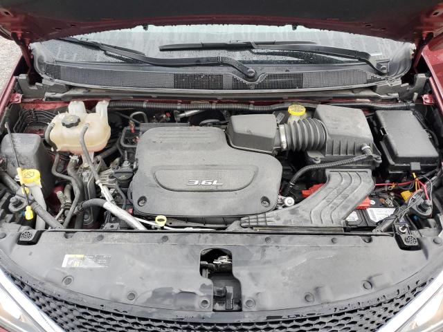 2C4RC1EG4JR235275 - 2018 CHRYSLER PACIFICA TOURING L PLUS BURGUNDY photo 11