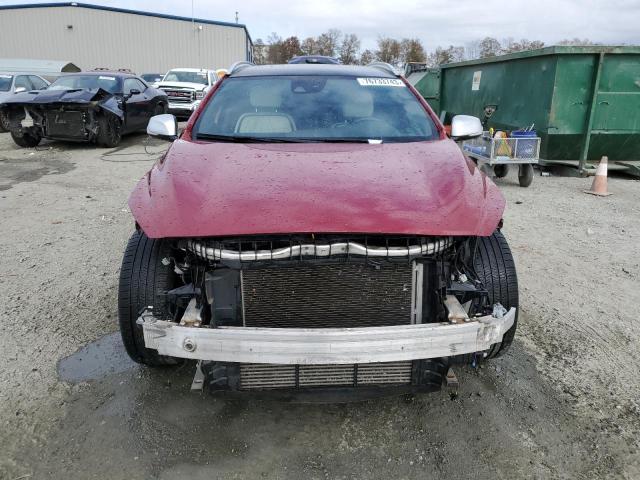 SJKCH5CP8HA015831 - 2017 INFINITI QX30 BASE RED photo 5