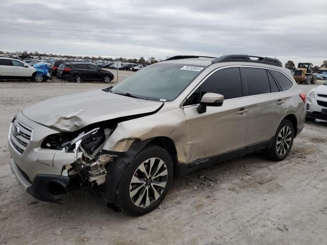 4S4BSANC2H3231693 - 2017 SUBARU OUTBACK 2.5I LIMITED GRAY photo 1