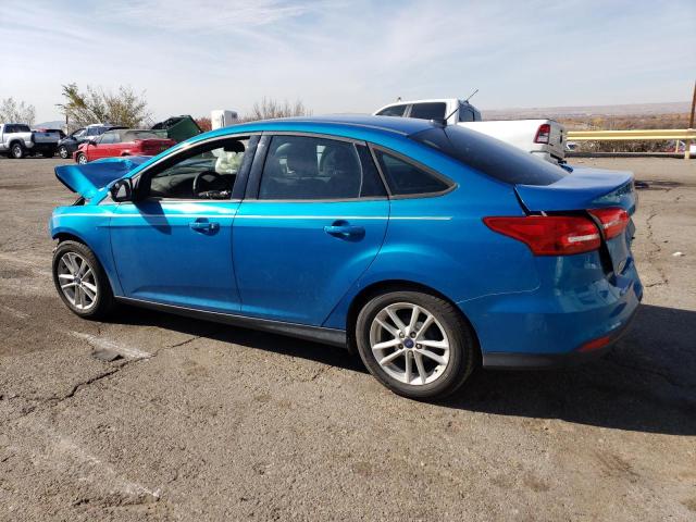 1FADP3F24GL361723 - 2016 FORD FOCUS SE BLUE photo 2