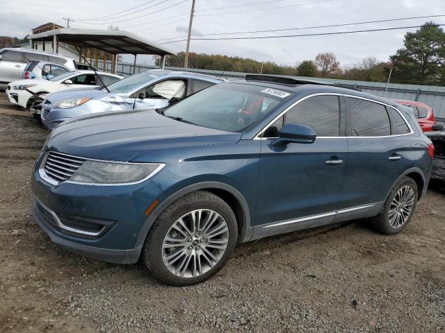 2LMTJ6LR9GBL52722 - 2016 LINCOLN MKX RESERVE Կապույտ լուսանկար 1