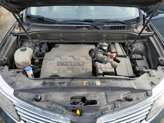 2LMTJ6LR9GBL52722 - 2016 LINCOLN MKX RESERVE Կապույտ լուսանկար 11