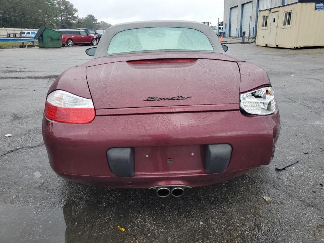 WP0CA2981YU622268 - 2000 PORSCHE BOXSTER MAROON photo 6