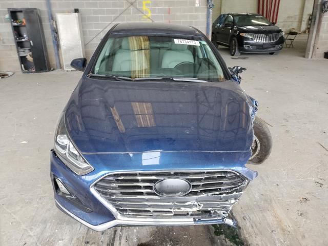 5NPE24AF8JH713730 - 2018 HYUNDAI SONATA SE BLUE photo 5