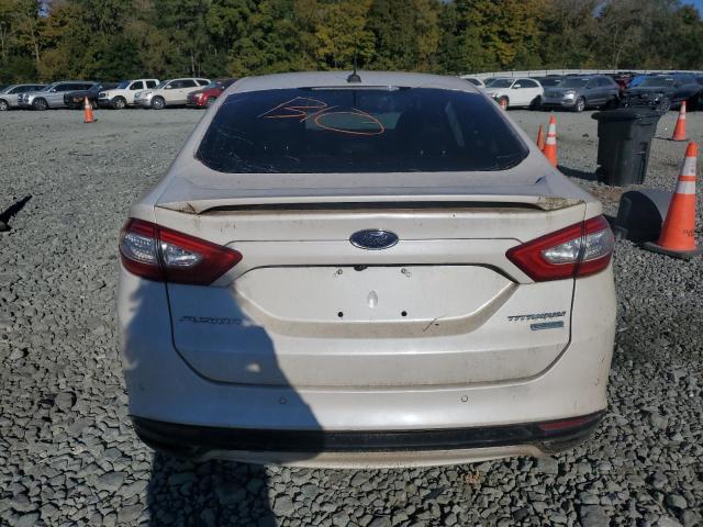 3FA6P0K94FR176937 - 2015 FORD FUSION TITANIUM WHITE photo 6