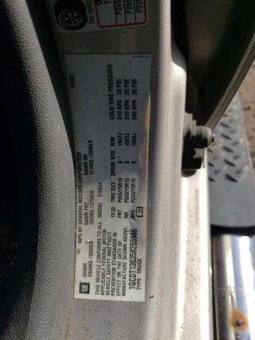 1GCDT136358265986 - 2005 CHEVROLET COLORADO GRAY photo 12